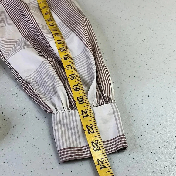 A NEW DAY Long Sleeve  Button Down Long Tunic Shirt Dress Women Size XS - Picture 10 of 14